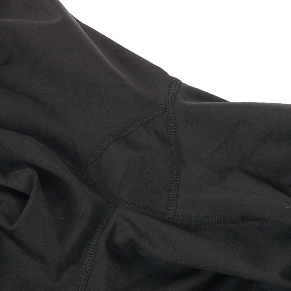 Mesh-Panel Active Leggings with Zipper Pocket - Picture 4 of 5